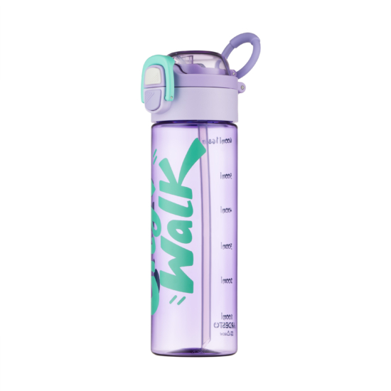 Бутылка для воды ARDESTO City Walk 680мл, пластик, фиолетовый
