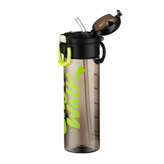 Бутылка для воды ARDESTO City Walk 680мл, пластик, черный