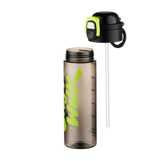 Бутылка для воды ARDESTO City Walk 680мл, пластик, черный