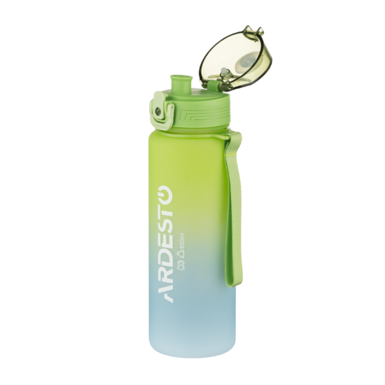 Бутылка для воды ARDESTO Travel 650мл, пластик, зеленый