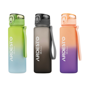 Бутылка для воды ARDESTO Travel 650мл, пластик, зеленый