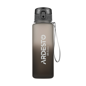 Бутылка для воды ARDESTO Travel 650мл, пластик, черный