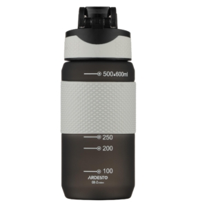 Бутылка для воды ARDESTO Motion 600мл, пластик, черный