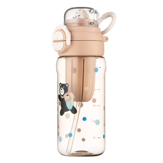 Бутылка для воды ARDESTO Tale 650мл, пластик, бежевый