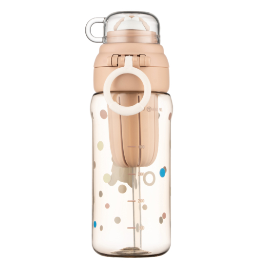 Бутылка для воды ARDESTO Tale 650мл, пластик, бежевый