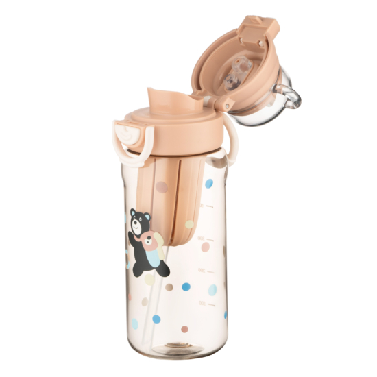 Бутылка для воды ARDESTO Tale 650мл, пластик, бежевый