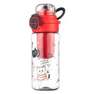 Бутылка для воды ARDESTO Tale 650мл, пластик, красный