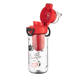 Бутылка для воды ARDESTO Tale 650мл, пластик, красный