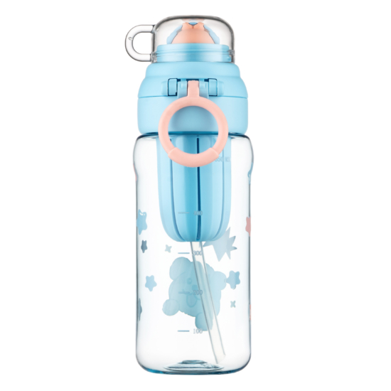 Бутылка для воды ARDESTO Tale 650мл, пластик, голубой