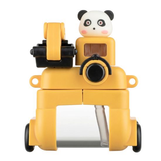 Бутылка для воды ARDESTO Excavator 500мл, пластик, желтый