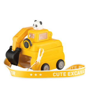 Бутылка для воды ARDESTO Excavator 500мл, пластик, желтый