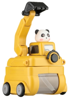 Бутылка для воды ARDESTO Excavator 500мл, пластик, желтый