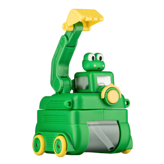 Бутылка для воды ARDESTO Excavator 500мл, пластик, зеленый