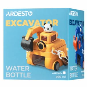Бутылка для воды ARDESTO Excavator 500мл, пластик, зеленый