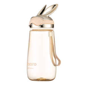 Бутылка для воды ARDESTO Bunny 600мл, пластик, желтый