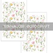 Набір рушничків для кухні ARDESTO Spring flowers 38х63см, 2шт, 100% бавовна, білий