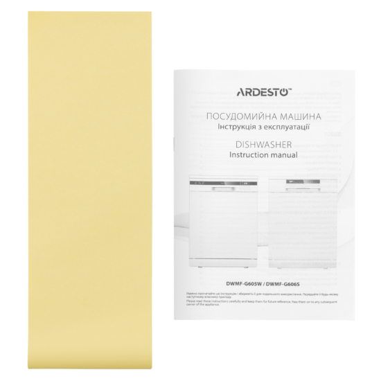 Dishwasher ARDESTO, 13sets, А++, 60cm, display, white