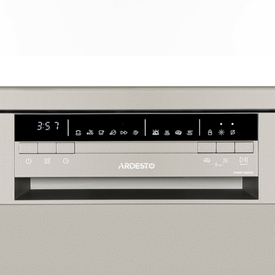 Dishwasher ARDESTO, 13sets, А++, 60cm, display, silver