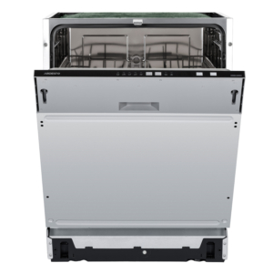 Dishwasher ARDESTO built-in, 12 place settings, A++, 60 cm, button control, LED display, floor beam indicator, 5 programs, grey