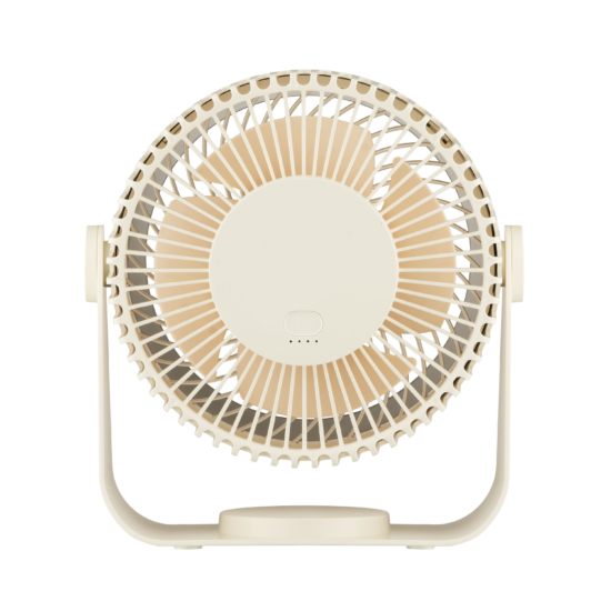 Вентилятор ARDESTO OneBreeze FT-M55BG настільний/настінний, 14см, акумулятор, USB-A Type-C, бежевий