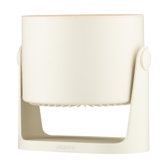 Вентилятор ARDESTO OneBreeze FT-M75BG настільний/настінний, 12см, ел. кер-ня, дисплей, акумулятор, USB-A Type-C, бежевий