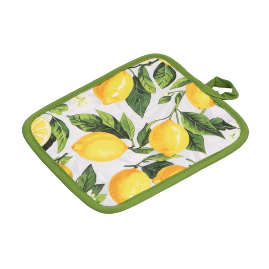 Прихватка ARDESTO Sicilian lemons 18х20см, 100% полиэстер, зеленый