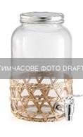 Beverage dispenser Ardesto Midori, 3 L, glass, transparent