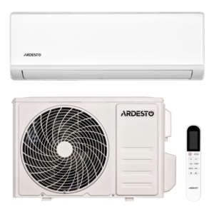 Кондиціонер ARDESTO CoolAir 25м2 on/off 9000BTU 2.5кВт A/A -7°С Wi-Fi R32 білий
