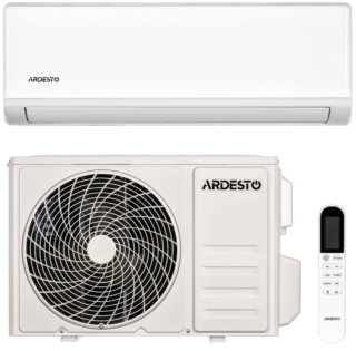Air Conditioner ARDESTO CoolAir 25m2 on/off 9000BTU 2.5kW A/A -7°С Wi-Fi R32 white