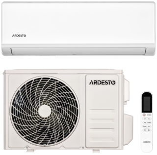 Air Conditioner ARDESTO CoolAir 20m2 on/off 7000BTU 2.0kW A/A -7°С Wi-Fi R32 white