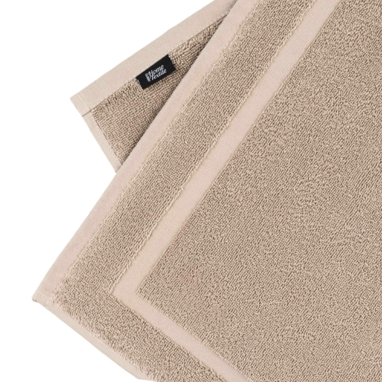 Terry towel for feet ARDESTO Ritual 50х70cm, 100% cotton, beige