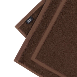Terry towel for feet ARDESTO Ritual 50х70cm, 100% cotton, brown
