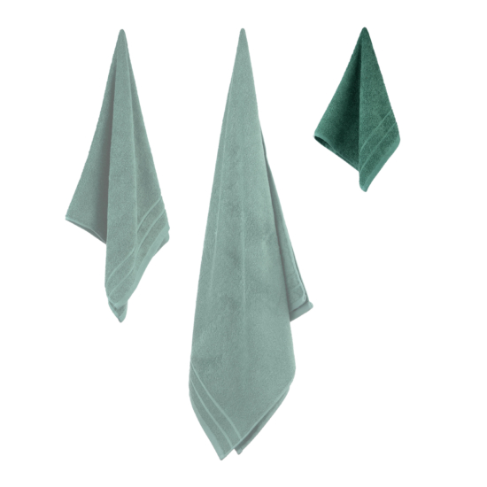 Terry towel ARDESTO Ritual 30х50cm, 100% cotton, dark green