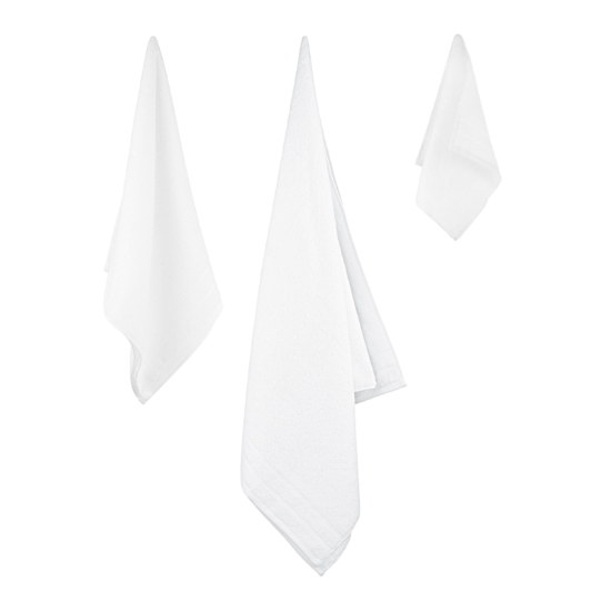 Terry towel ARDESTO Ritual 30х50cm, 100% cotton, white