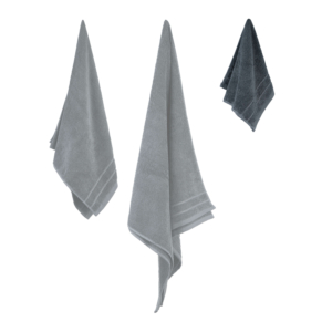 Terry towel ARDESTO Ritual 30х50cm, 100% cotton, dark grey