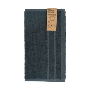 Terry towel ARDESTO Ritual 30х50cm, 100% cotton, dark grey