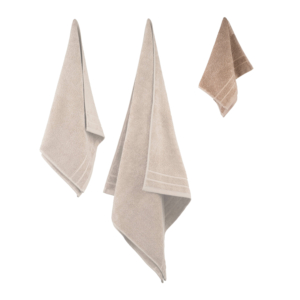 Terry towel ARDESTO Ritual 30х50cm, 100% cotton, beige