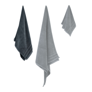 Terry towel ARDESTO Ritual 50х90cm, 100% cotton, dark grey