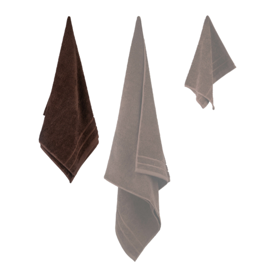 Terry towel ARDESTO Ritual 50х90cm, 100% cotton, brown