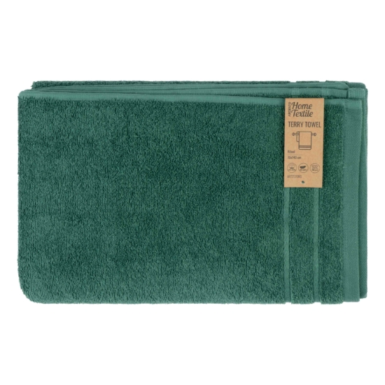 Terry towel ARDESTO Ritual 70х140cm, 100% cotton, dark green