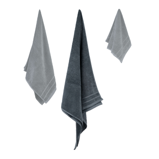 Terry towel ARDESTO Ritual 70х140cm, 100% cotton, dark grey