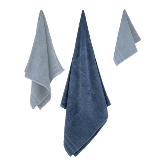 Terry towel ARDESTO Ritual 70х140cm, 100% cotton, dark blue