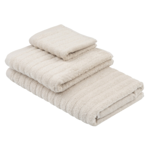 Terry towel ARDESTO Lines 30х50cm, 100% cotton, beige