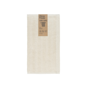 Terry towel ARDESTO Lines 30х50cm, 100% cotton, beige
