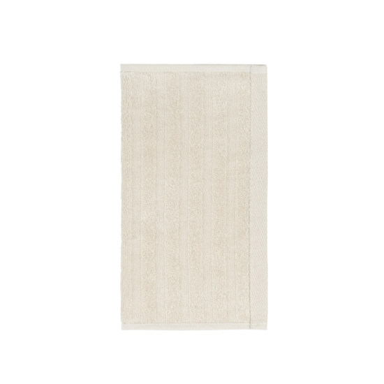 Terry towel ARDESTO Lines 30х50cm, 100% cotton, beige
