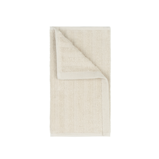 Terry towel ARDESTO Lines 30х50cm, 100% cotton, beige