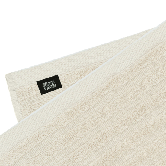 Terry towel ARDESTO Lines 30х50cm, 100% cotton, beige