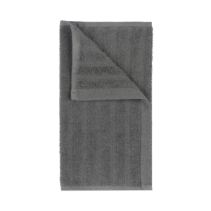 Terry towel ARDESTO Lines 30х50cm, 100% cotton, dark grey