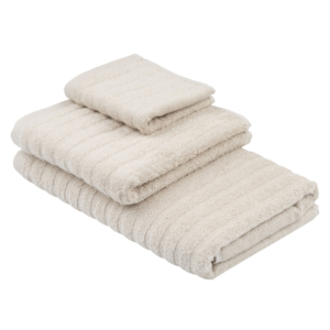 Terry towel ARDESTO Lines 50х90cm, 100% cotton, beige