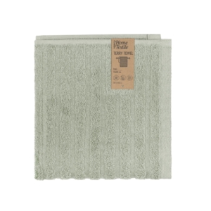 Terry towel ARDESTO Lines 50х90cm, 100% cotton, green